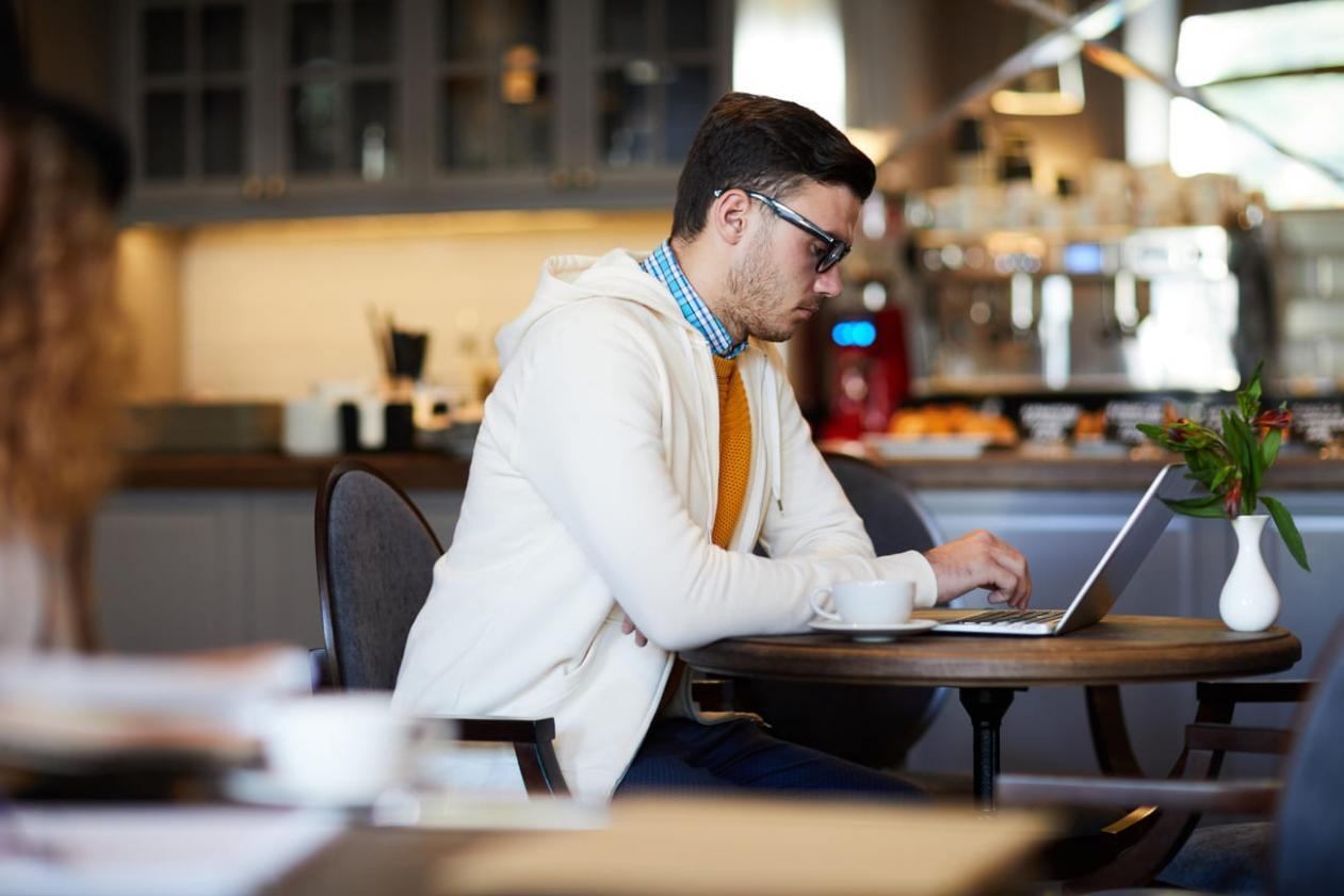 Modern digital learning interface on multiple devices